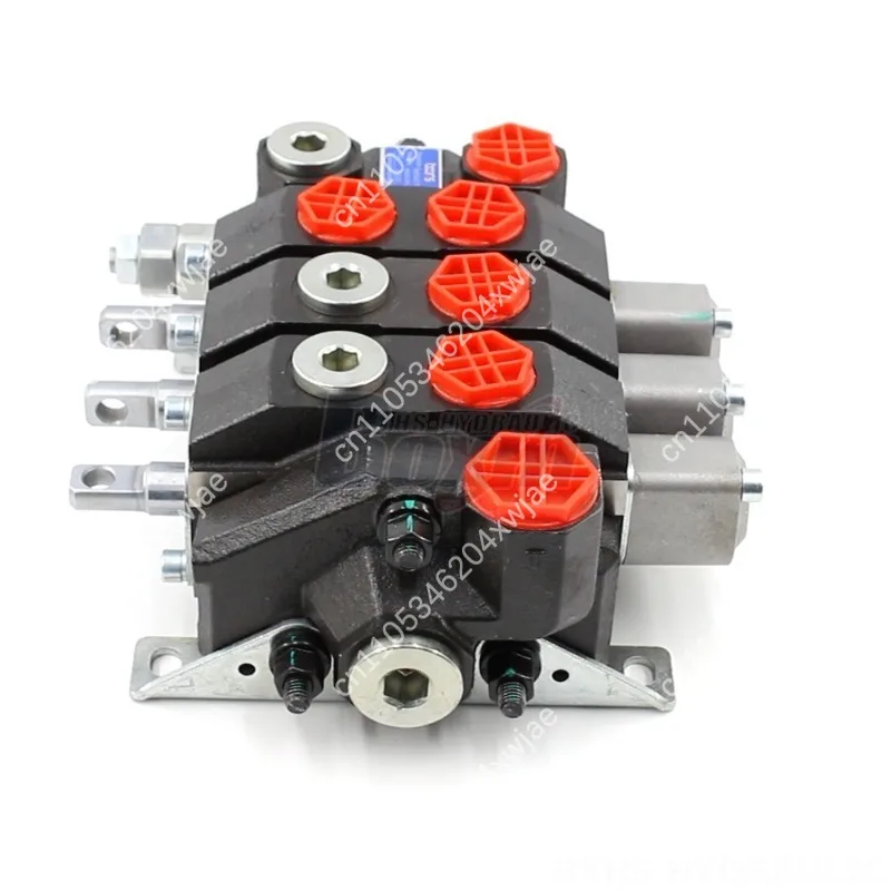 HSDS15 Monoblock Hydraulic Control Valve, 60L/min Manual 3 Spool, 315 Bar G1/2