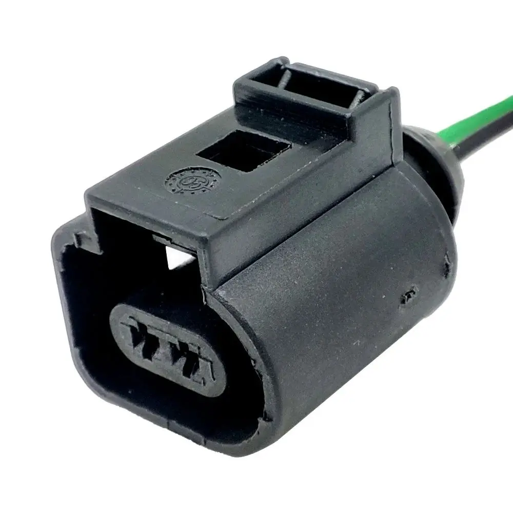 1/5/10 PCS 2 Pin Auto waterproof wiring harness connector Plug 1J0973722 1717692-1 8D0973822 1J0 973 722 For VW Audi