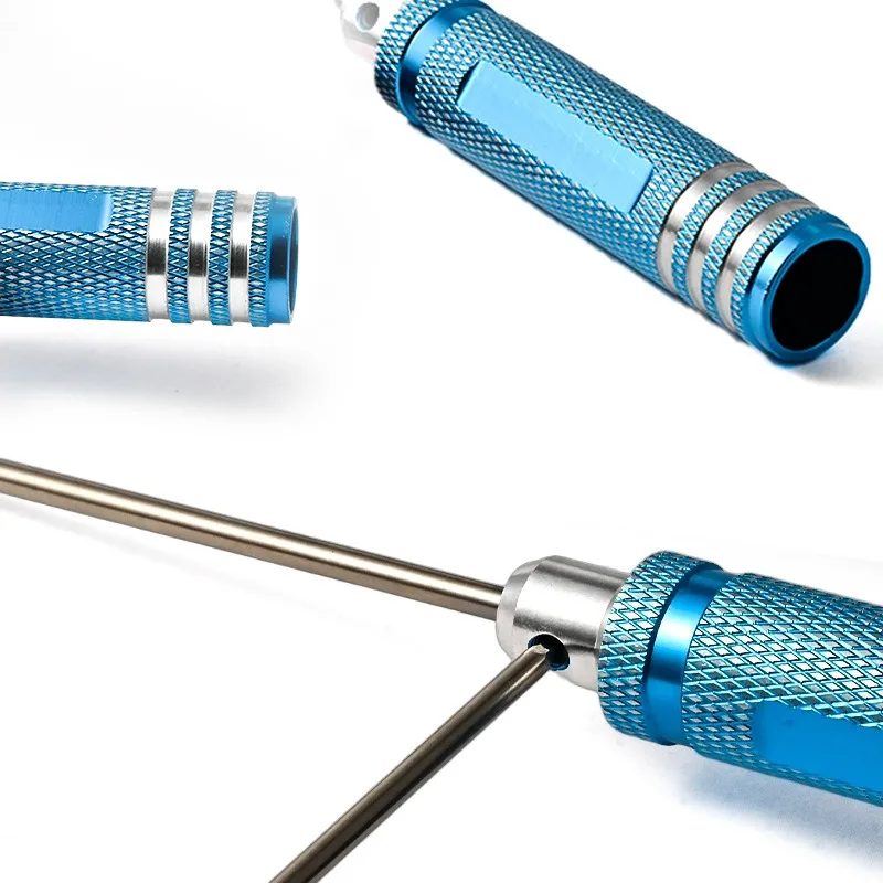

4Pcs Top Quality Titanium Nitride TiNi Hex Driver Wrench Screwdriver 1.5mm/2mm/2.5mm/3.0mm for RC Cars
