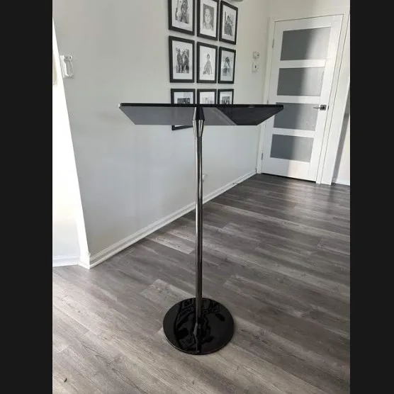 

Portable acrylic professional podium