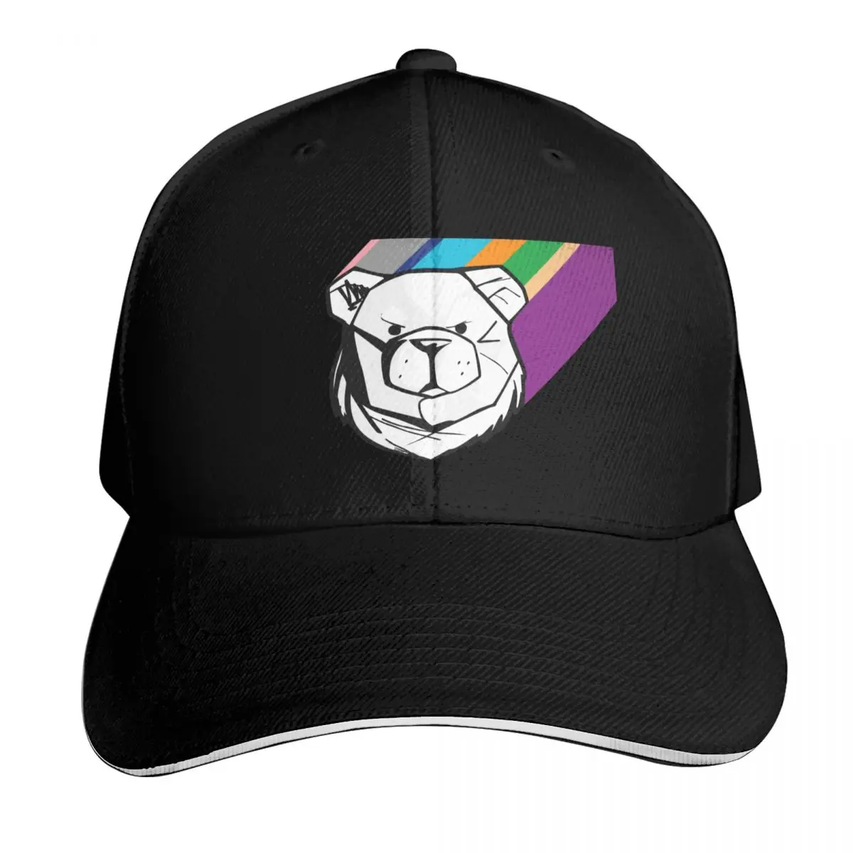 ROBUST COLOR SHADOW 02 Baseball Cap Low Profile Unstructured Unisex for Men Women Outdoor Golf Running Hiking