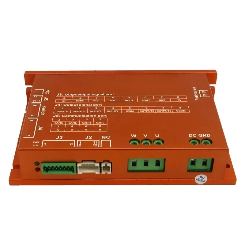 

ZLTECH ZLAC8030L 24 В 36 В 48 В 30A-60A 1000 Вт 3-фазный CANOPEN RS485 AC DC драйвер серводвигателя концентратора для робота автоматической доставки