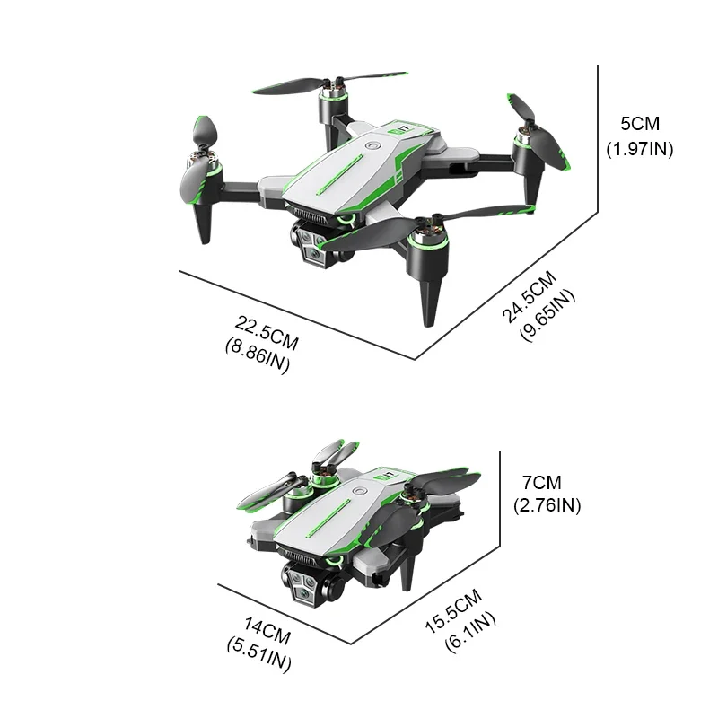 2.4G RC 360 Stunt 4K Drone 4CH APP Afstandsbediening HD Luchtfotografie Borstelloze Optische Stroom Dual camera Quadcopter Kinderen Speelgoed