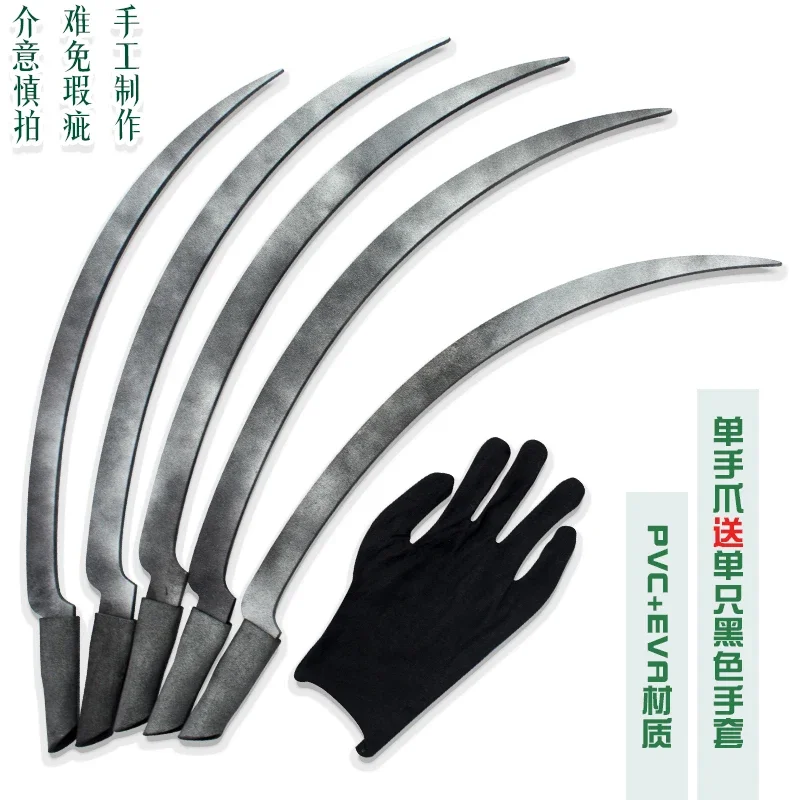 Anime Lady Dimitrescu Cosplay Accessories Game Village Dimitrescu necklace sickle wig props Halloween Christmas game PVC gifts