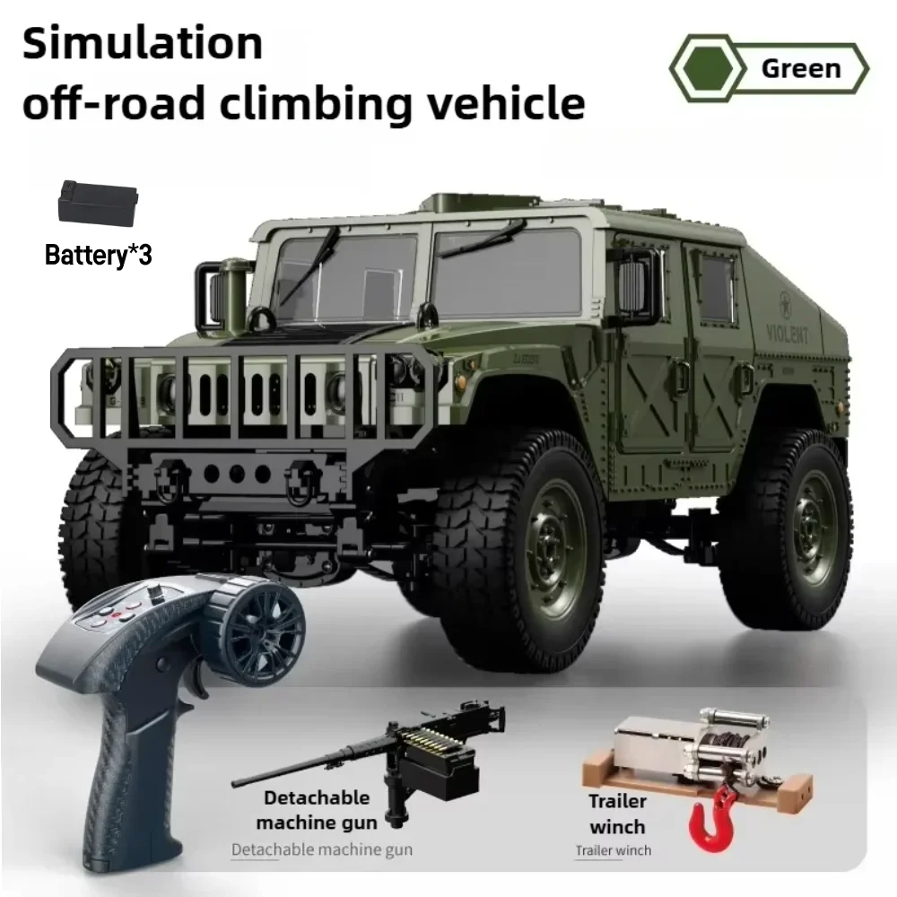 

JJRC C8835 Моделирование радиоуправляемого автомобиля 3 батареи 4x4 Вездеход RC Внедорожный альпинистский автомобиль Электрический автомобиль с дистанционным управлением Модель автомобиля со светом