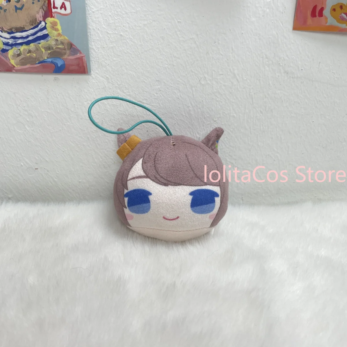 Genuine Umamusume: Pretty Derby Tosen Jordan Seiun Sky Kawaii Plush Doll Anime Cotton Ball Pendant Birthday Gift Xmas Cosplay view 3