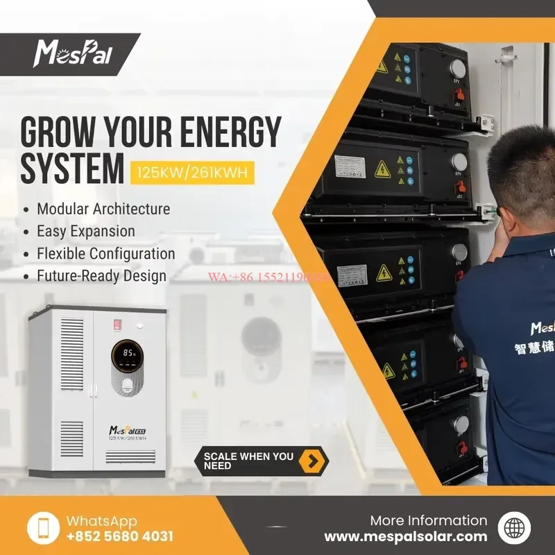 WMWMNU for Outdoor LiFePO4 Battery Cabinet with Liquid Cooling System 60Kw 128KWh High Voltage Bess for Commercial On Off
