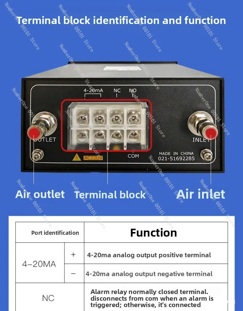 P860 gas analyzer: multi-functional detector for trace oxygen, oxygen purity, and gas analysis