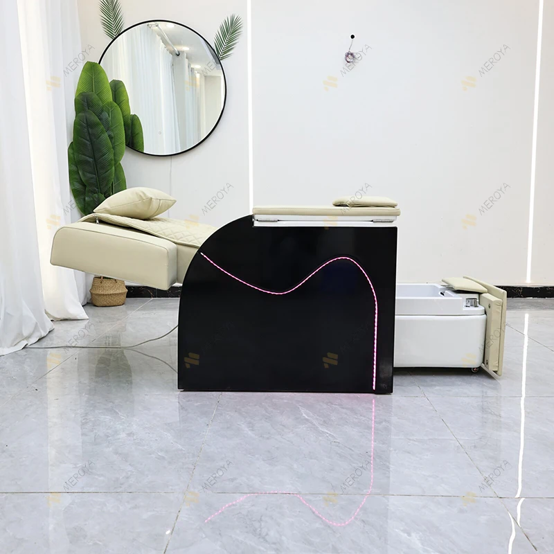 Hot Sale Nail Salon Equipment Reclining Foot Spa Manicure Chair Luxury Modern Beauty Shop Electric Massage Pedicure Chair