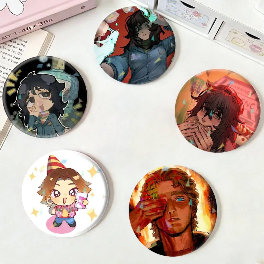 

Mouthwashing Badges Niche Design Brooch for Backpack Lapel Pins Creative Accessories