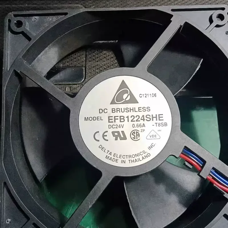 for Emerson DELTA EFB1224SHE-T8SB 12038 24V 0.66A CT Inverter Fan