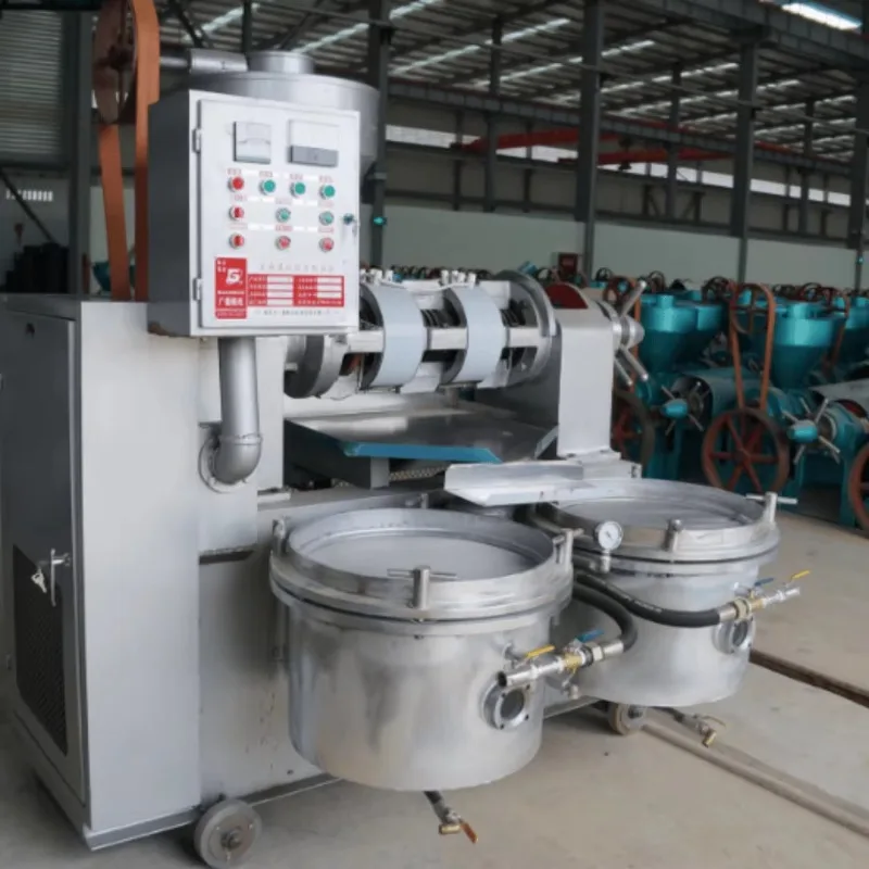 Commercial Automatic Screw Oil Press Machine for Extracting Rapeseed Peanut Sesame Soybean Sunflower Seed Oil-New Condition