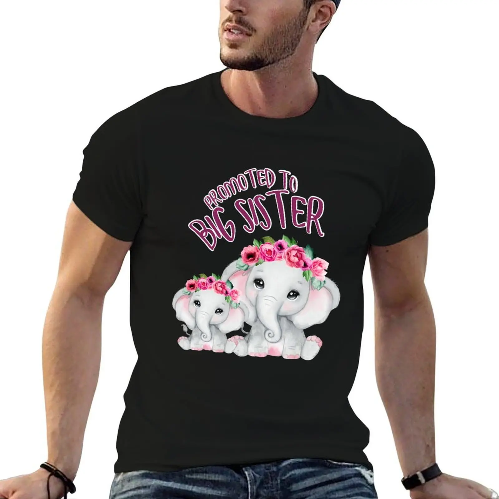 Promoted to Big Sister 2022 T-Shirt animal prinfor boys for a boy mens designer t shirt