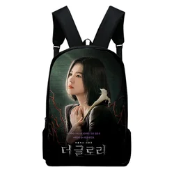 A glória kdrama mochila saco de escola adulto crianças sacos 2023 estilo casual daypack harajuku sacos