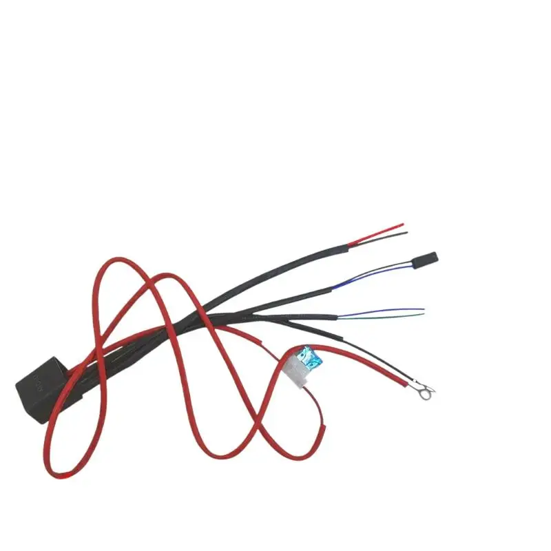 Motorcycle Headlight Dimming Wire Harness Stable Performance For HID Xenon Lens Control Modification For Various Models