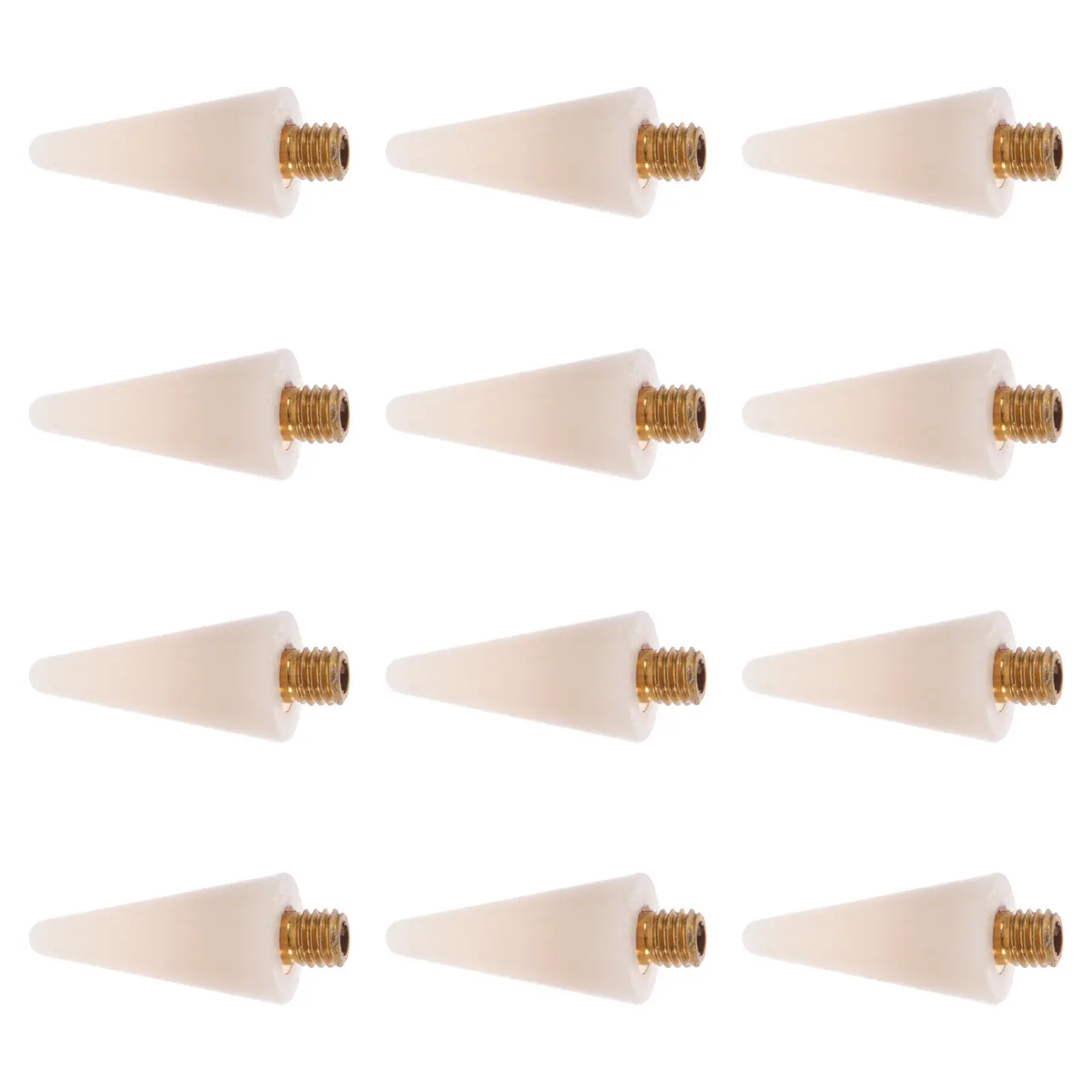 

12Pcs Nail Dotting Pen Replacement Heads Easy Nail Art Picker Tips for Rhinestones Gems Jewelry Decoration Gems Picker Head