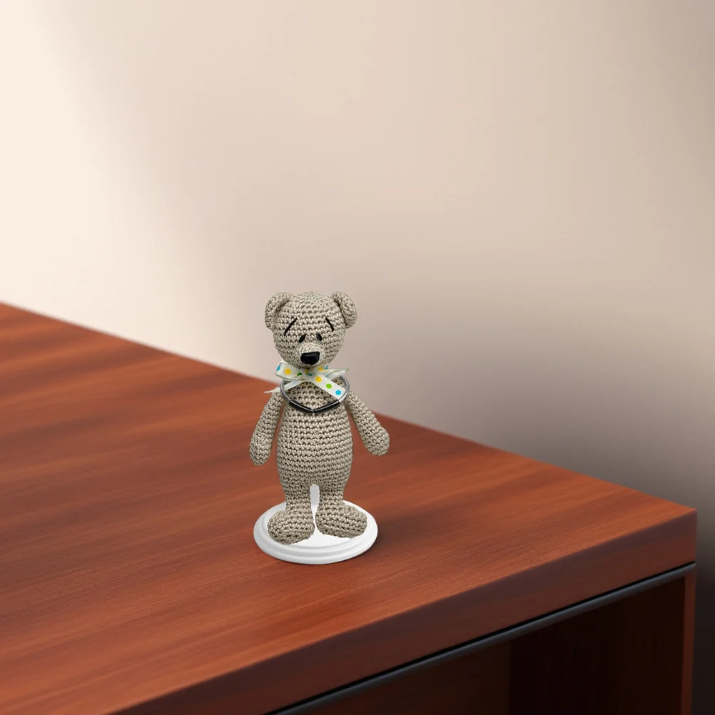 2 Peças de Suporte Ajustável para Exibição de Figuras de Ação, Estrutura de Suporte Estável, Base Plástica, Kit Decorativo de Miniaturas