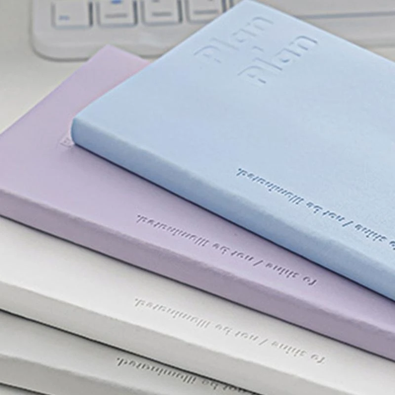 DXAB Hardcover Notebook, Daily Planner Notepad, Pocket Note Pad Lined Pages Notebook