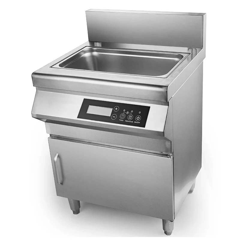 

Commercial heavy-duty high-power fryer for hotels and restaurants.