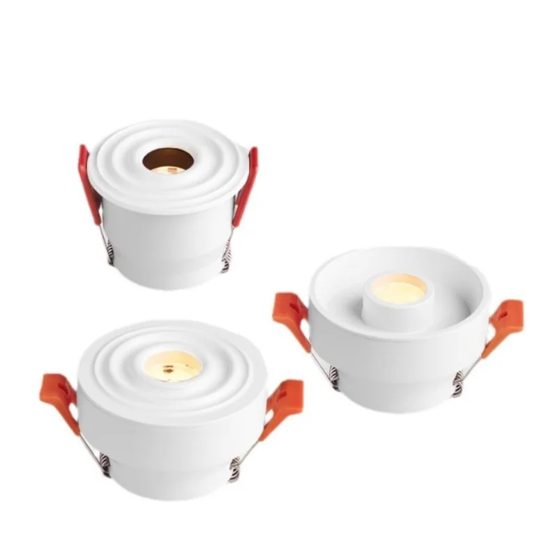 Narrow Beam Angle 3°8°24° AC85-265V 5W/7W/9W Dimmable Recessed LED Downlight Atmosphere Lamp Ceiling Spot Panel Bulbs