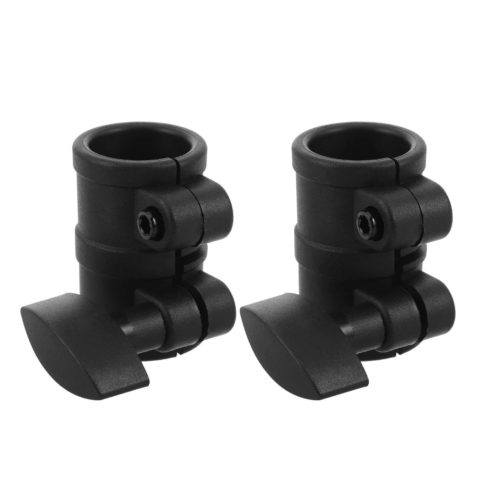 2pcs Music Stand Fastener Screws Pole Support Tightening Knob Tube Locking Clamp Joint Adapter Sleeve for Sheet Music Stand 2