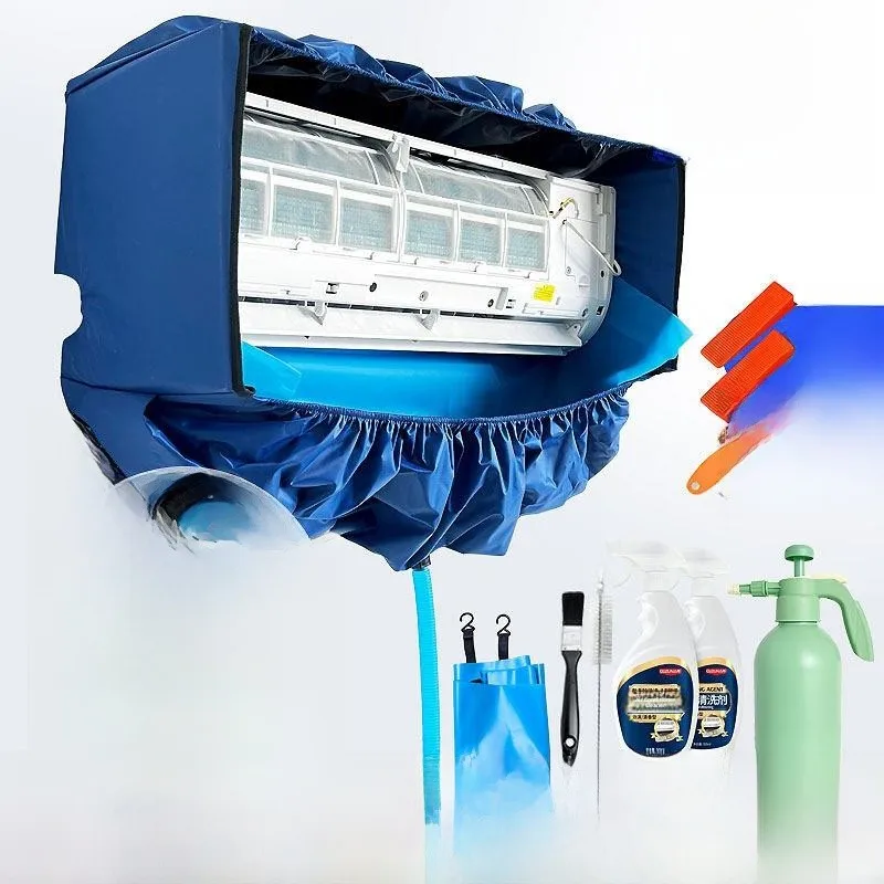

Thickened Hanging Type Air Conditioner Water Collection Cover New Model Full Set Home Cleaning Tools Universal Fit Air Condit...