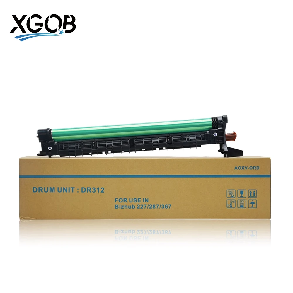 1PCS DR312 Drum Unit For Konica Minolta Bizhub 227/287/367/7536/7528/7522 High Compatible Drum Kit DR-312