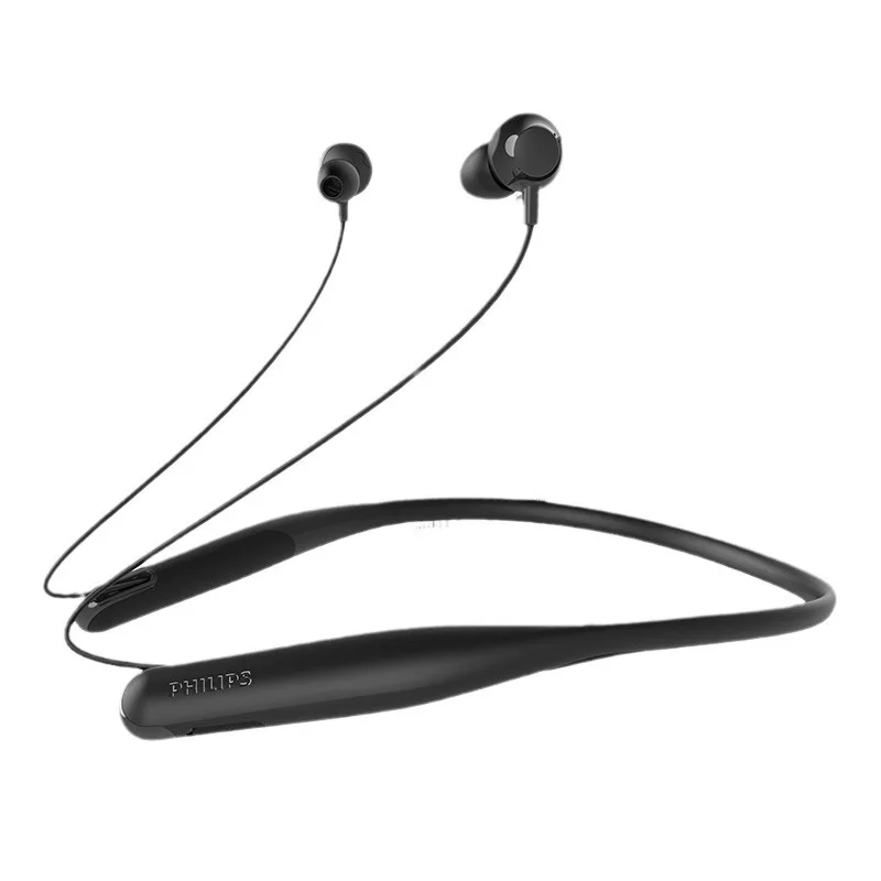 Philips Bluetooth5.0 headset hanging neck TAN1207 for sports running, mobile phone call ,listening to songs, noise reduction ear