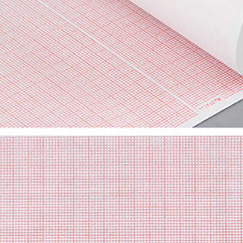 Electrocardiograph Printer Paper Thermal ECG Paper Clear Accurate Grid High Sensitivity For Hospital  Use 50/63/80/110mm
