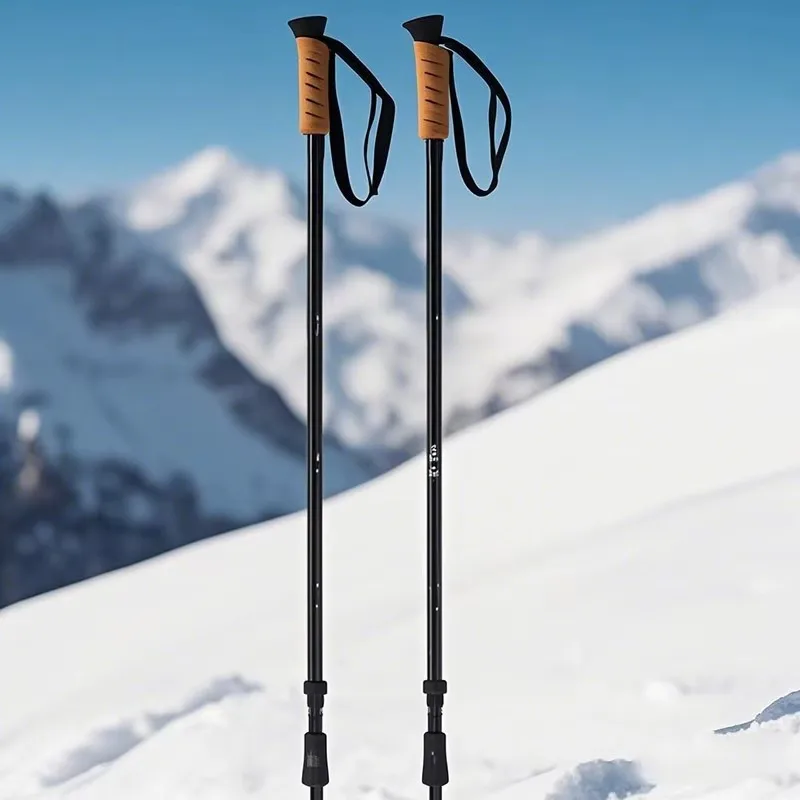 Winter sports custom new design aluminum ski pole