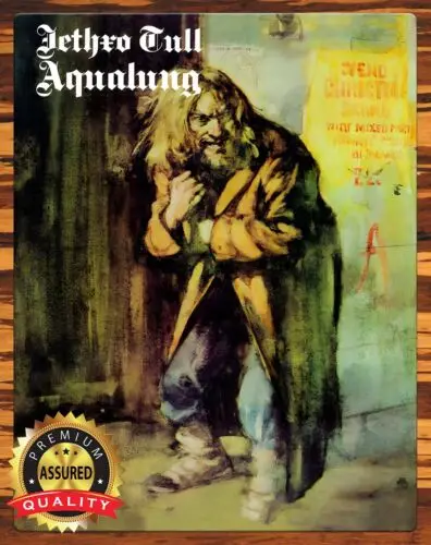 Jethro Tull - Aqualung - Metal Sign