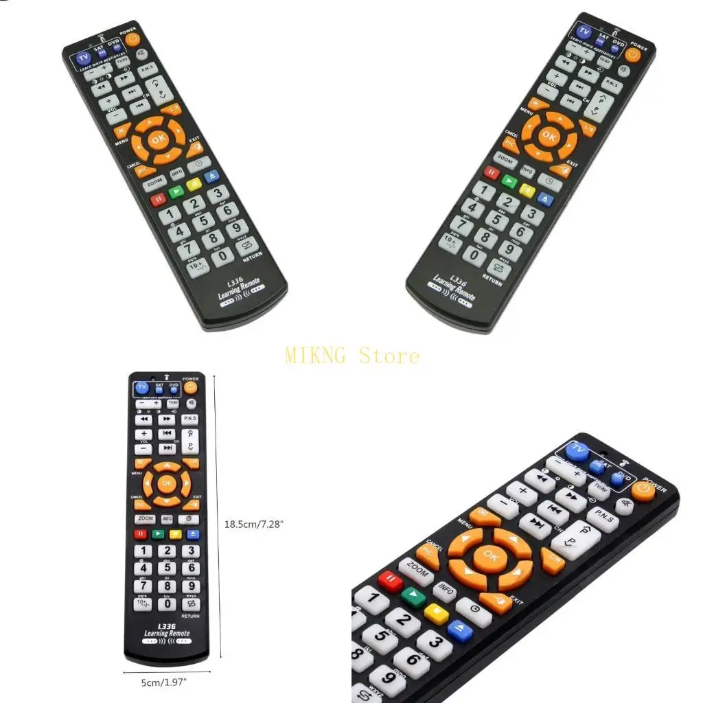 Infrare L336 Remote Control with Learn Function for TV CBL DVD SAT STB DVB HIFi,More Than 8m Remote Distance Remote