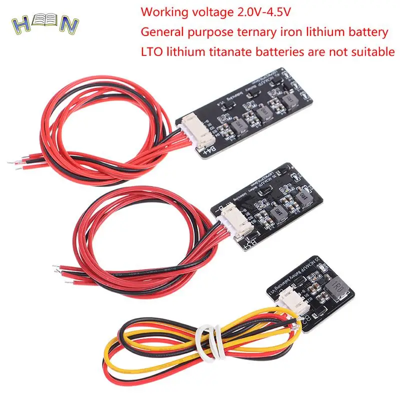 Hot! 2S 3S 4S Active Balancer Board 1.2A Lifepo4 Lipo Li-ion Lithium Battery Energy Transfer Equalizer Module Inductive Version