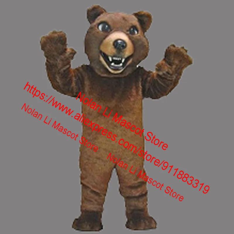 Hot Selling High-Quality Brown Bear Mascot Costume Crayon Cartoon Set Role-Playing Party Disguise Advertisement Game Gift 975
