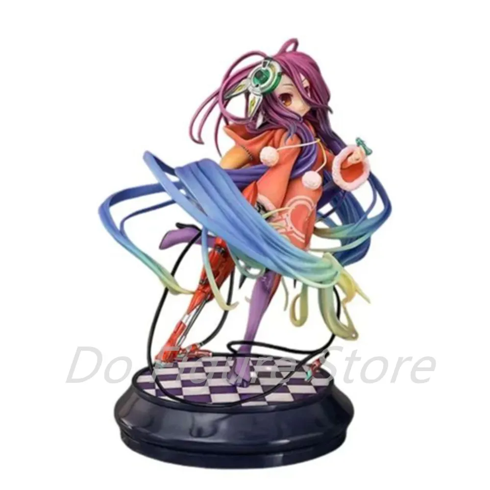 Anime Life No Game No Life 2 Shiro Game of Life Angel Jibril Scale Painted 1/7 Scale PVC Action Figure Model Toy Brinquedos