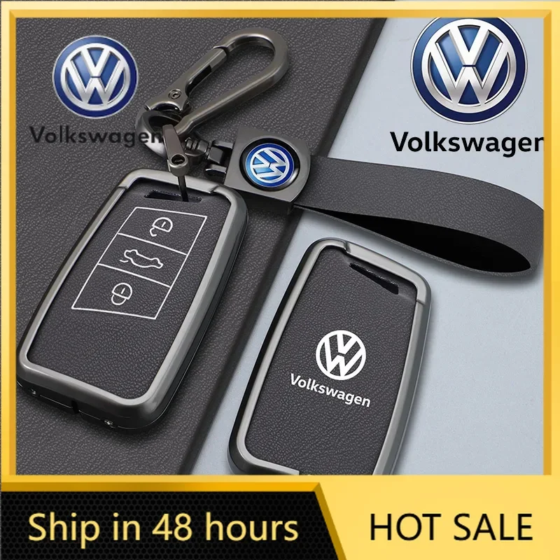 

Новинка 2026: Чехол-накладка из цинкового сплава и кожи для автомобильного ключа VW Volkswagen Passat B8 Magotan