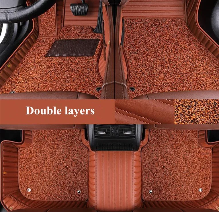 

Высококачественные коврики! Специальные автомобильные коврики на заказ для Mercedes Benz GLA 35 AMG 2025-2020, прочные двухслойные ковры для GLA35