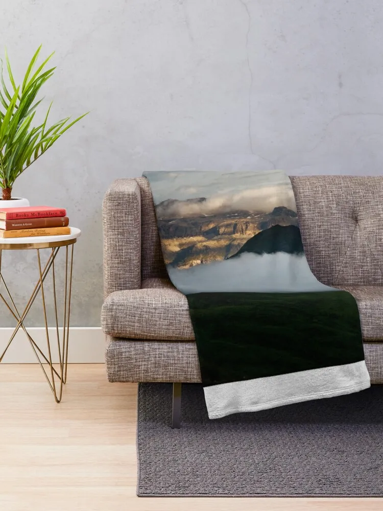 Dolomite dawn 5 Throw Blanket Sofas Tourist Blankets