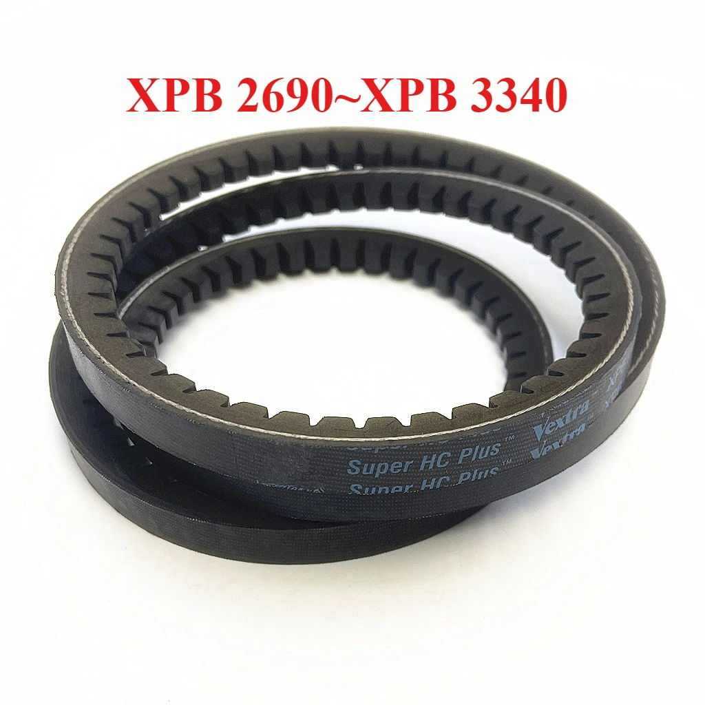 XPB 2690~XPB 3340 Super HC Plus Vextra Tooth Profile Narrow V-belt Machine Tools Air Compressor Textile Printing Toothed V-belt
