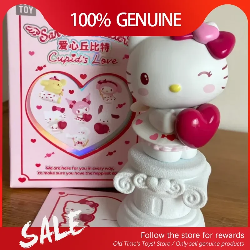 Genuine Sanrio Love Cupid Love Limited Series Blind Box Cute Doll Desktop Ornamen Anime Figure Desktop Ornamen Surprise Gifts