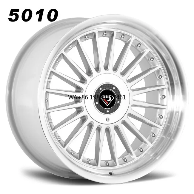 

Rep 5010 Popular Design 18x8.5/10 19x8.5/10 Inch 5x112/120mm Multi Spokes Sliver Machined Lip Passenger Car Wheels for Alpina