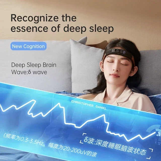 2023 최신 최신형 뇌파 모니터링 장치 마이크로커런트 수면 보조기