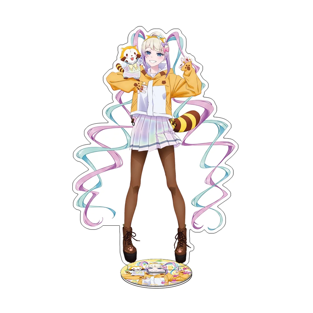 NEEDY GIRL OVERDOSE Ame KAngel Raccoon 15CM Acrylic Stand Keychain 2026 New Anime Stand Desktop Decor Home Ornament