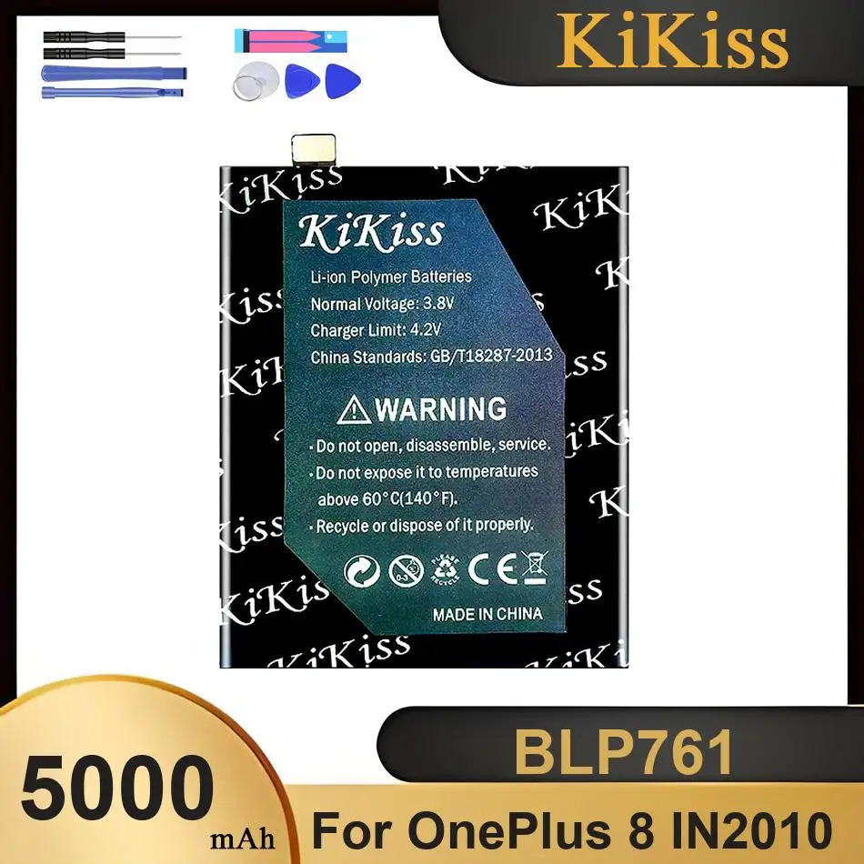

Аккумулятор для мобильного телефона BLP761 для OnePlus 8 IN2010, высокопроизводительные батареи, с инструментами