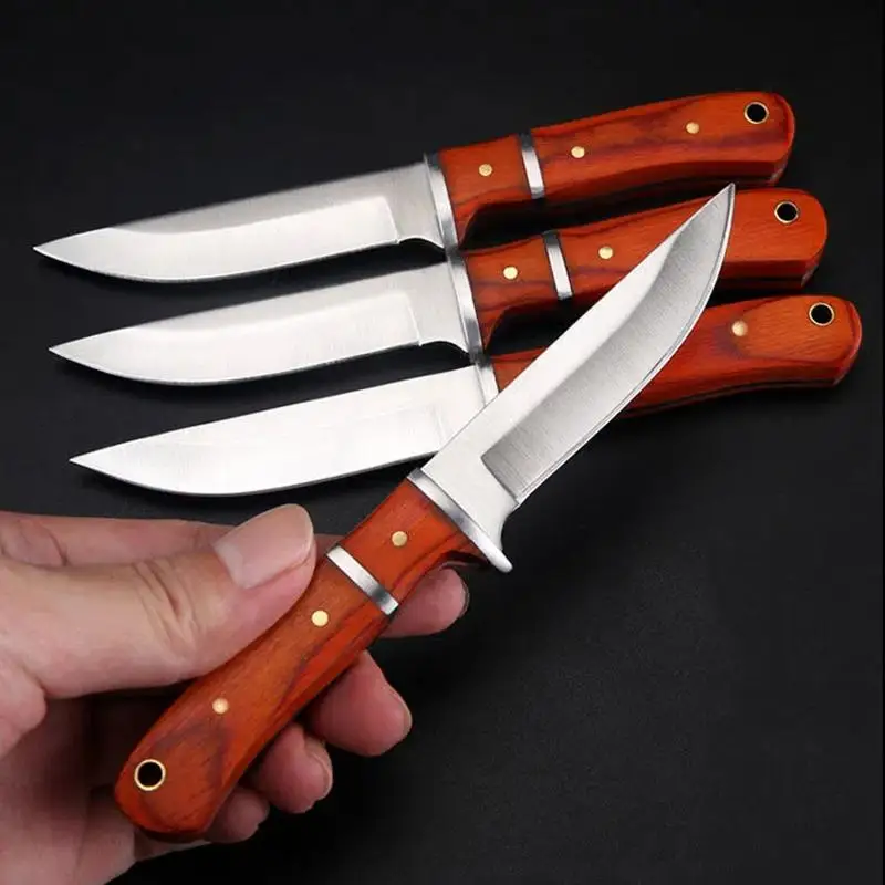 Stainless Steel Boning Knife Kitchen Knives Outdoor Barbeques Fishing Knife Fillet Knife Cleaver Cutter Dining Tool