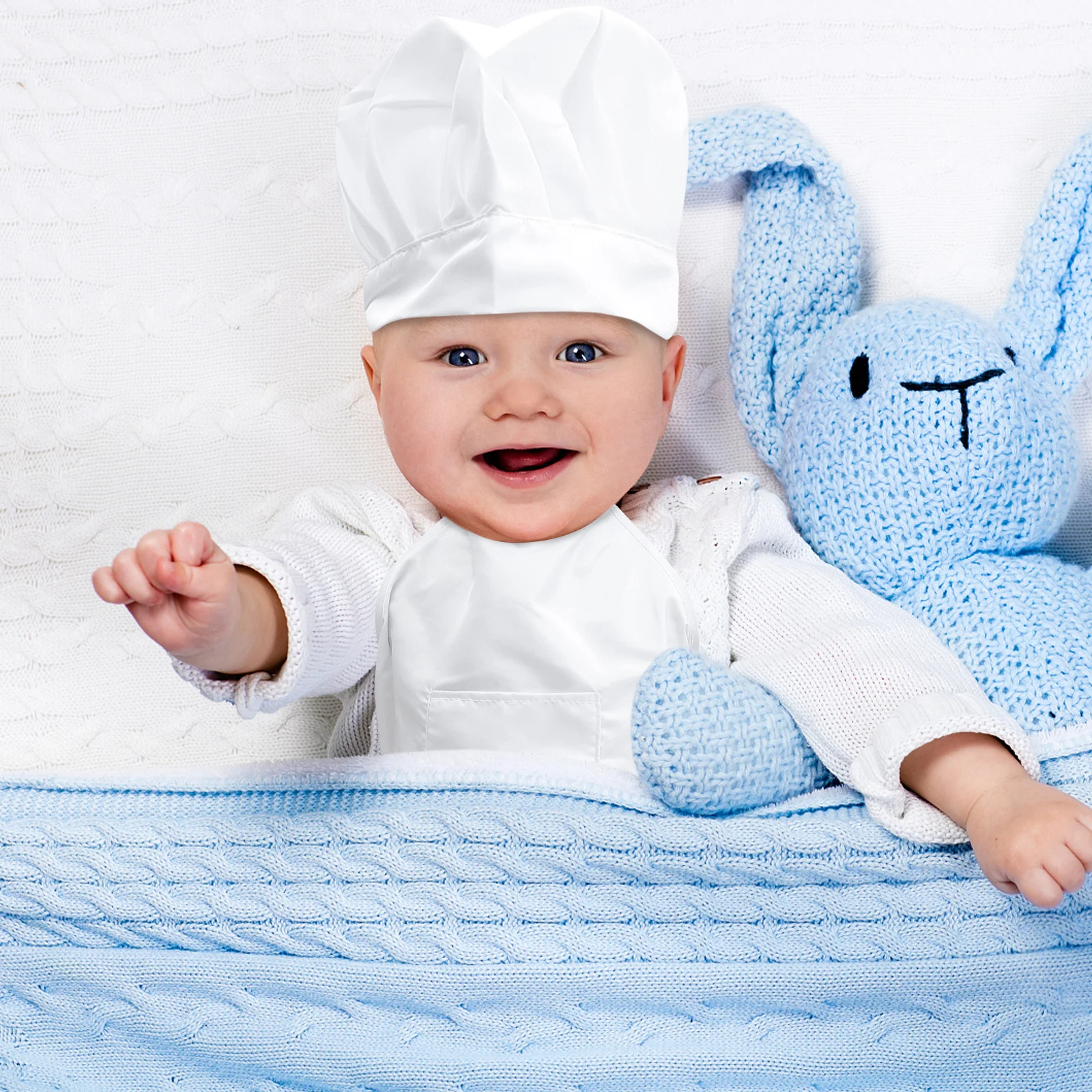 

1Set Chef Costume Baby Photography Outfit Soft Comfortable Newborn Apparel for Photo Shoot Party Kids Costumes