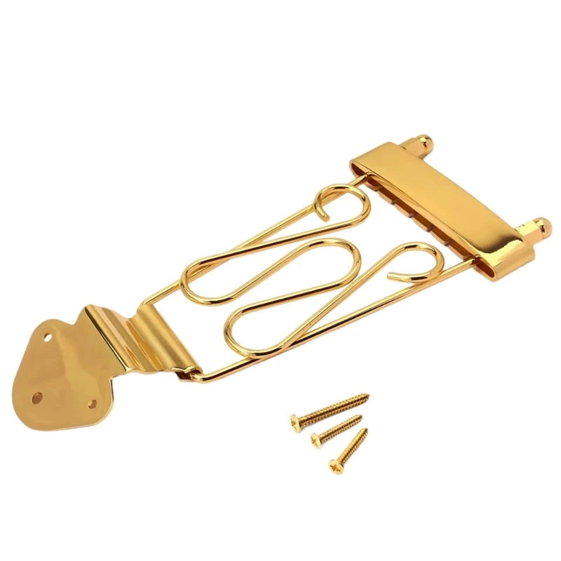 Precisions Engineered Semi Hollow Guitar Bridge Suitable for Electric Guitars Enhanced Durability and String 4XBB