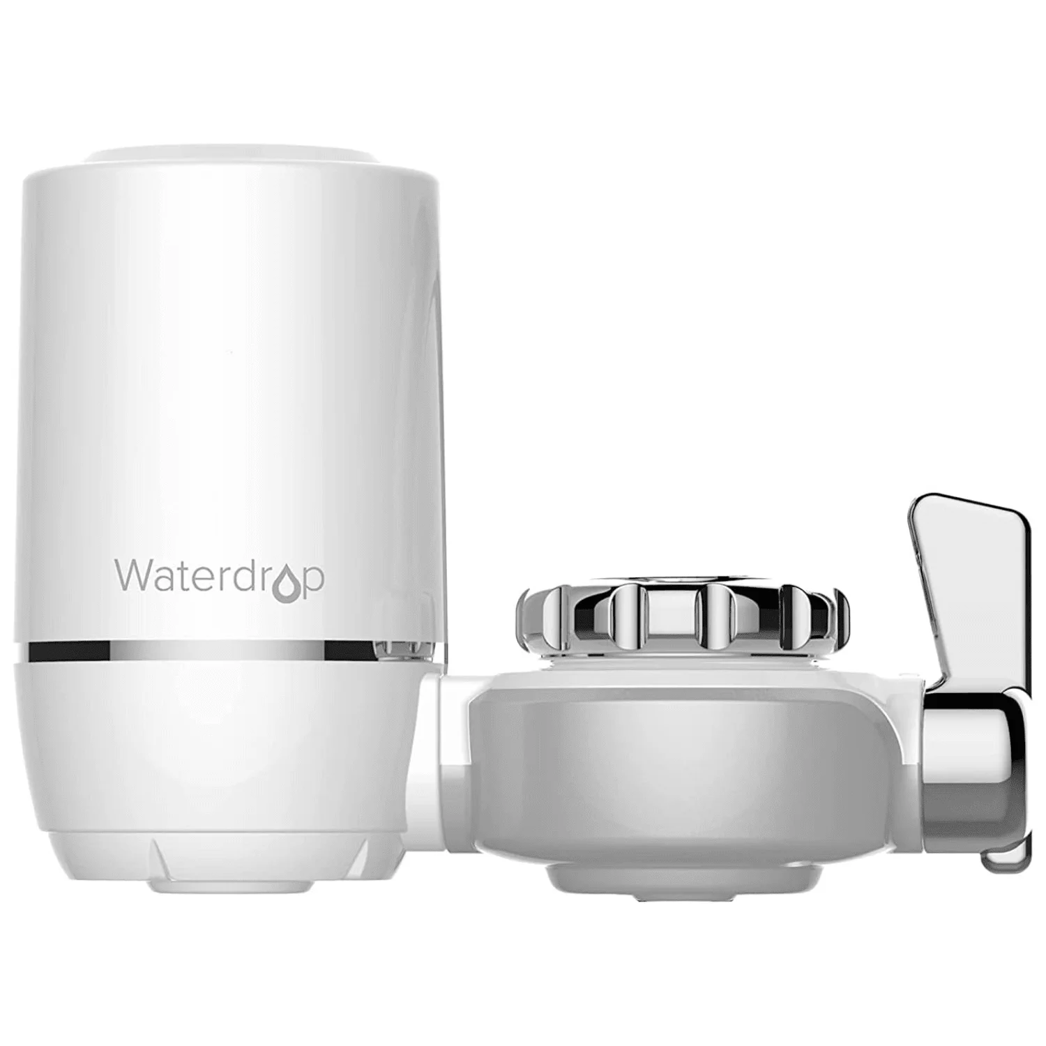 

Faucet Water Filter, 320-Gallon Faucet Mount Water Filtration System For Tap Water, NSF Certified Reduces Chlorine & Bad Taste By Waterdrop