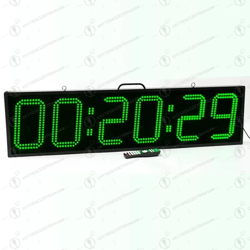 CP28B 9-inch single-sided LED clock for outdoor events, sports marathon countdown timer