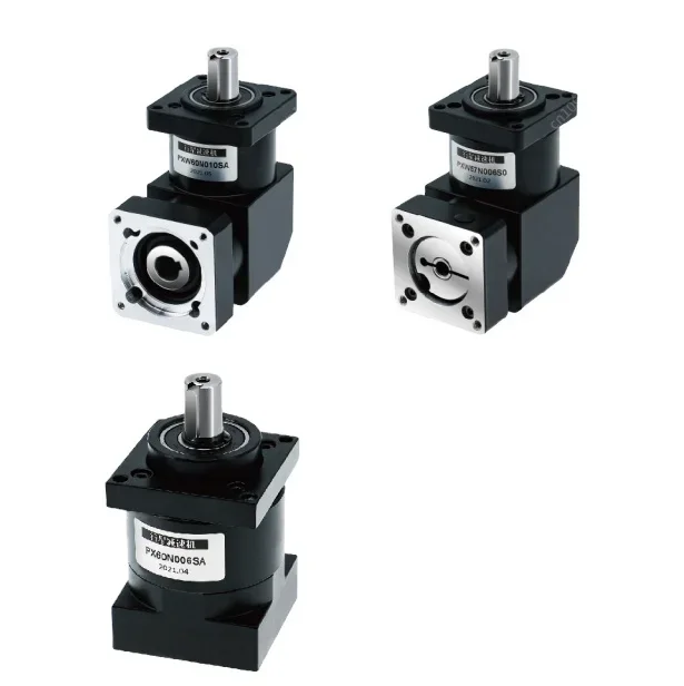 

HLTNC Nema 24 PX60 Planetary Gearbox Speed Reducers With Gear Ratio 3:1 4:1 6:1 for Servo Stepper Motor CNC Kit